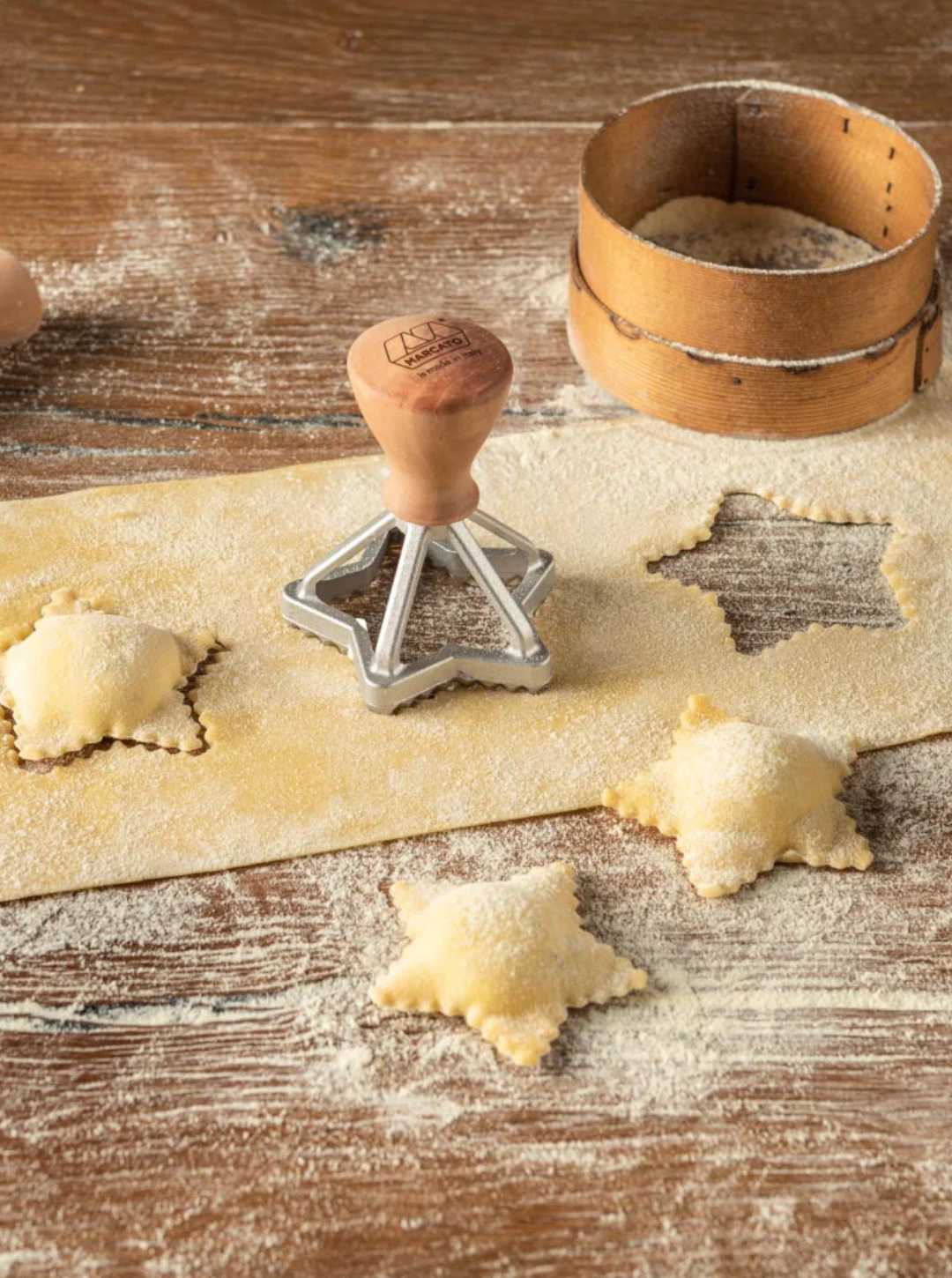Kit Biscottini – Stampini Fiore & Stella per Biscotti e Ravioli | Marcato