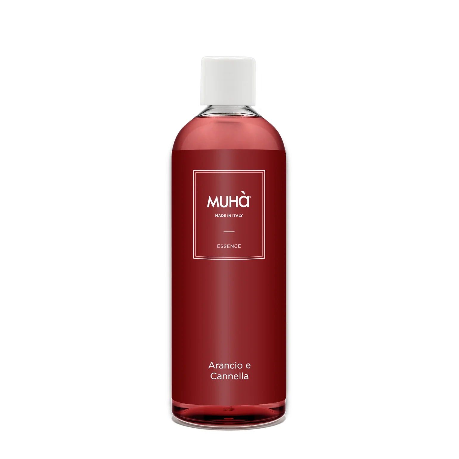 Muhà Ricarica Diffusore 100–1000 ml – Arancio e Cannella: agrumi caldi e spezie – Made in Italy
