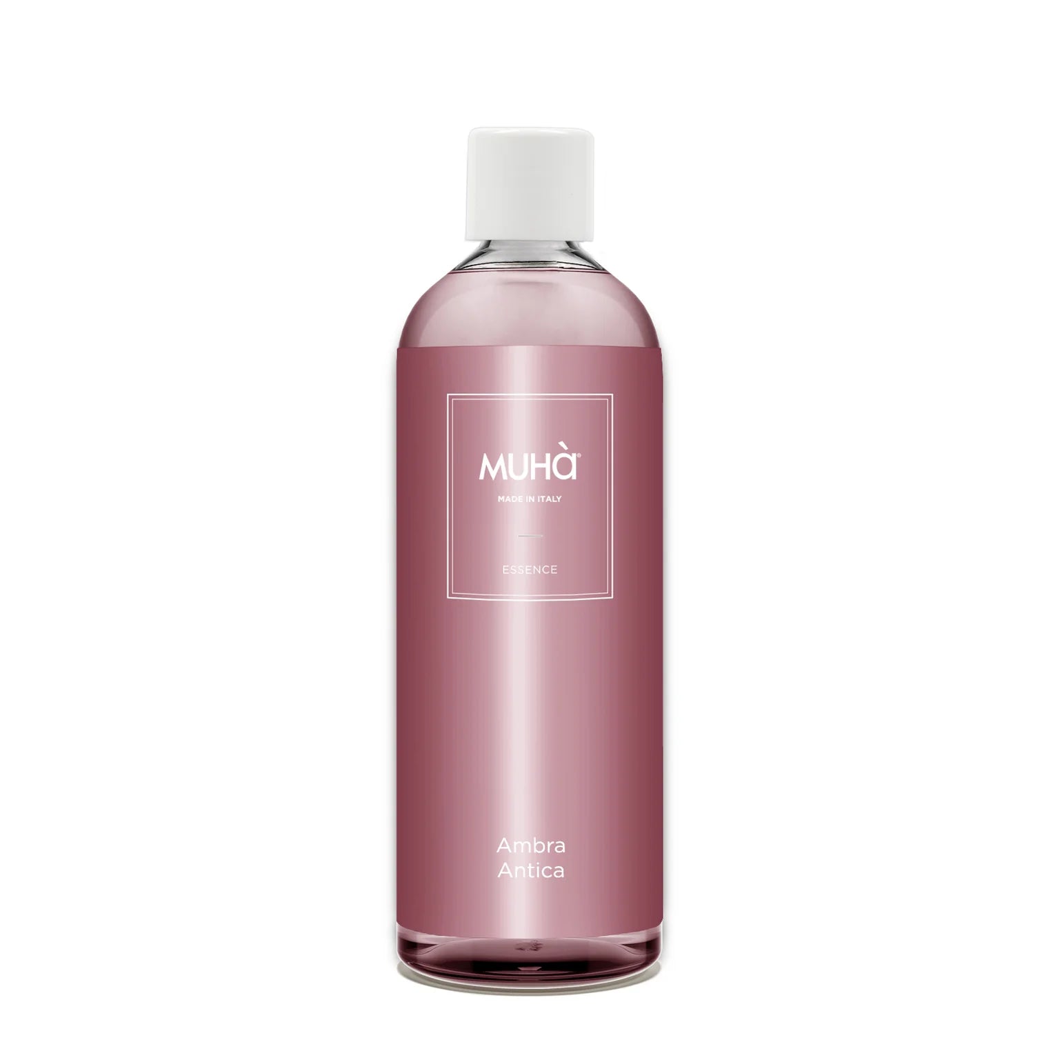 Muhà Ricarica Diffusore 100–1000 ml – Ambra Antica: legni, rosa e patchouli – Made in Italy