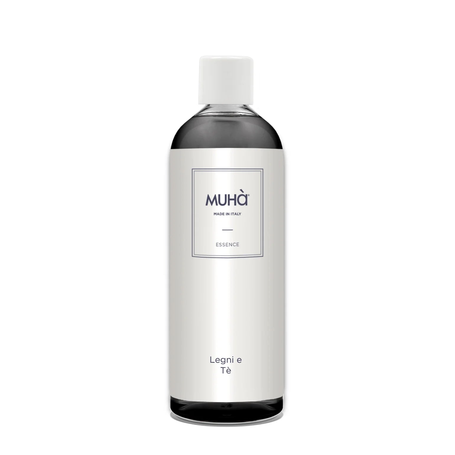 Muhà Ricarica Diffusore 100–1000 ml – Legni e Tè: note orientali, bergamotto e ambra – Made in Italy
