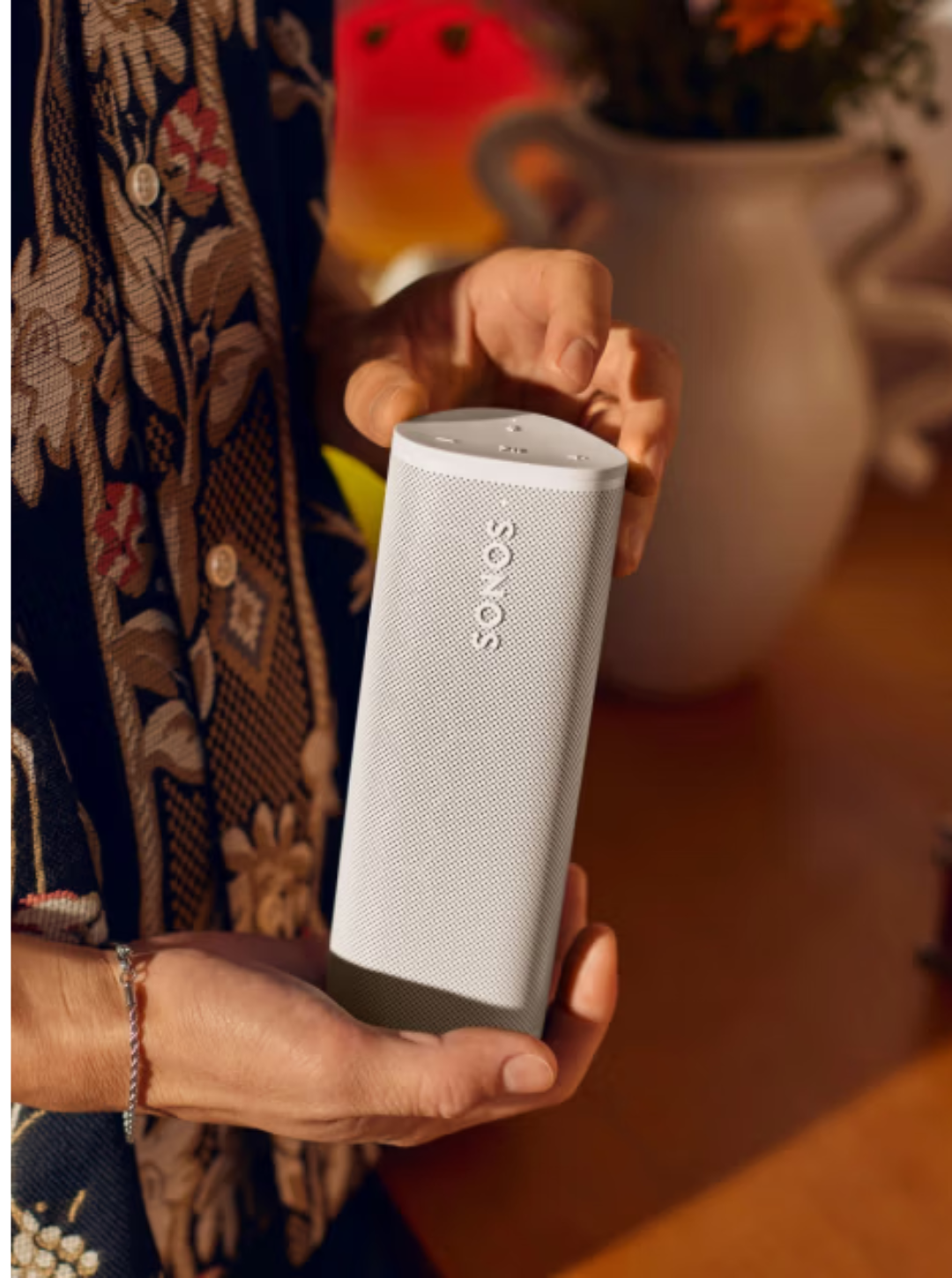 Sonos Roam 2 White – Speaker Portatile Waterproof IP67 & Multiroom | Sonos – Inverticale