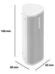 Sonos Roam 2 White – Speaker Portatile Waterproof IP67 & Multiroom | Sonos – Inverticale