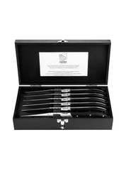Set coltelli da bistecca 6 pezzi – Precisione e stile in legno Pakka | Laguiole Style de Vie
