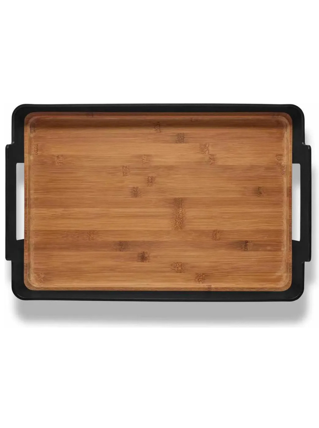 Vassoio Rettangolare Nordic Kitchen – Bamboo Nero con Bordo Alto | Eva Solo