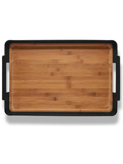 Vassoio Rettangolare Nordic Kitchen – Bamboo Nero con Bordo Alto | Eva Solo