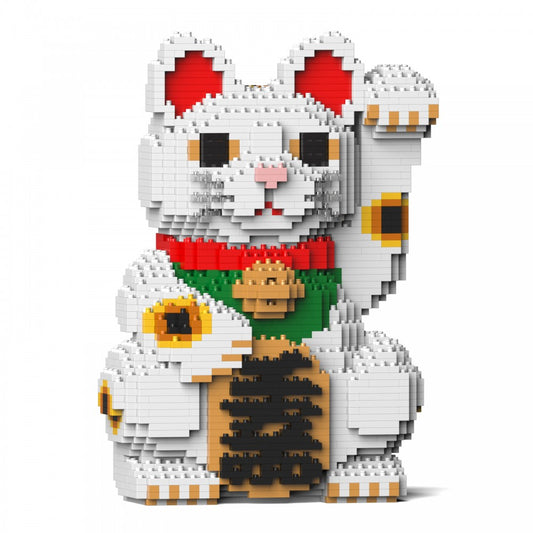 Scultura di Mattoncini - Maneki Neko 01S-M01
