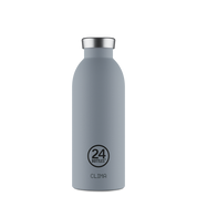 Borraccia Termica Clima Formal Grey – Acciaio Inox, Finitura Stone – 24Bottles