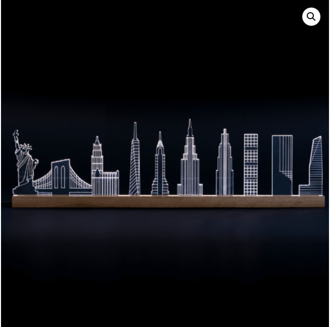 Lampada skyline New York Maxi