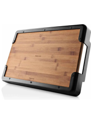 Vassoio Rettangolare Nordic Kitchen – Bamboo Nero con Bordo Alto | Eva Solo