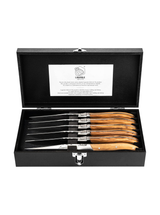 Set coltelli da bistecca 6 pezzi – Eleganza e taglio preciso | Laguiole Style de Vie