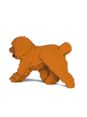 Toy Poodle 02-M04 Building Block Model – Realistic Dog Construction Set | Jekca