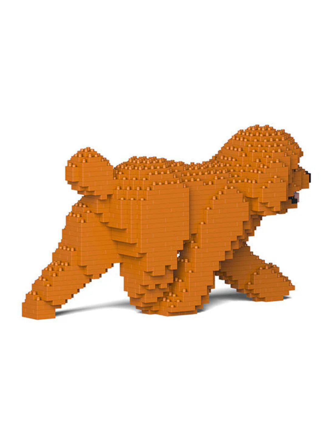 Toy Poodle 02-M04 Building Block Model – Realistic Dog Construction Set | Jekca