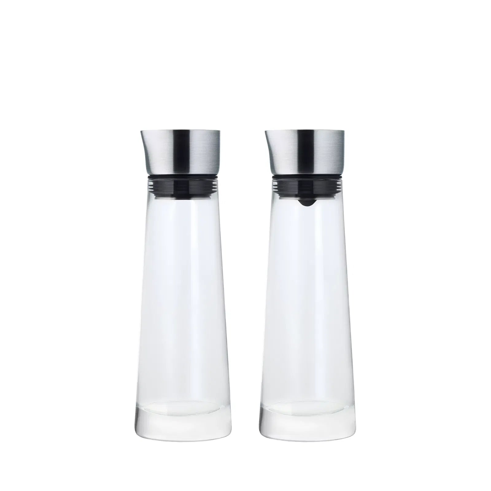 Set MACCHIATO - Zuccheriera e Cremiera in Vetro con Coperchio in Acciaio | Blomus