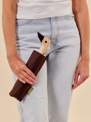 Espresso Compact Duck Umbrella – Ombrello Compatto Eco‑Resistente | Duckhead