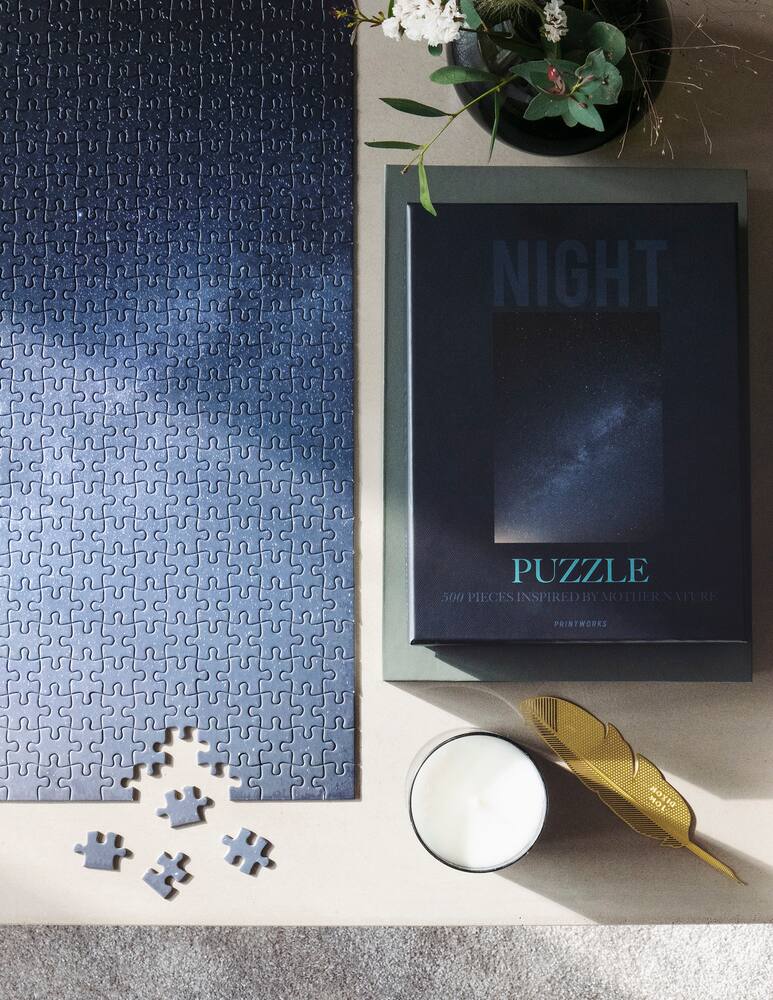 Night – Puzzle da 500 pezzi in design ispirato al cielo notturno | Printworks