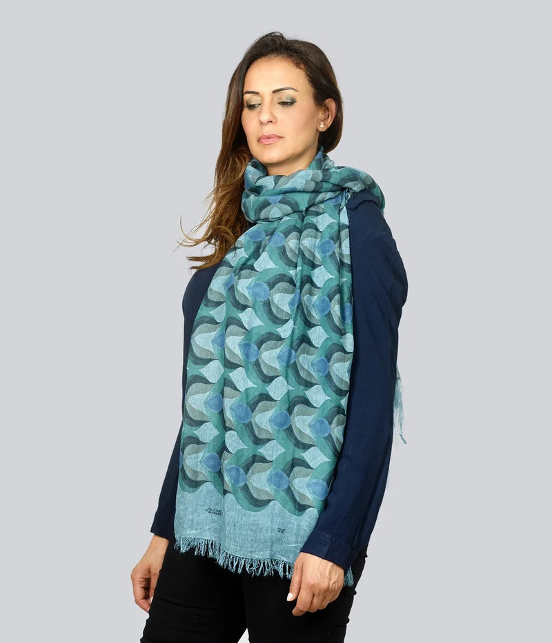 Foulard Bamboo MUNCH – Fibra di Bambù e TENCEL™| Innbamboo