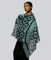 Foulard Bamboo ESCHER – Arte geometrica & fibra bambù | InnBamboo