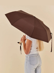Espresso Compact Duck Umbrella – Ombrello Compatto Eco‑Resistente | Duckhead