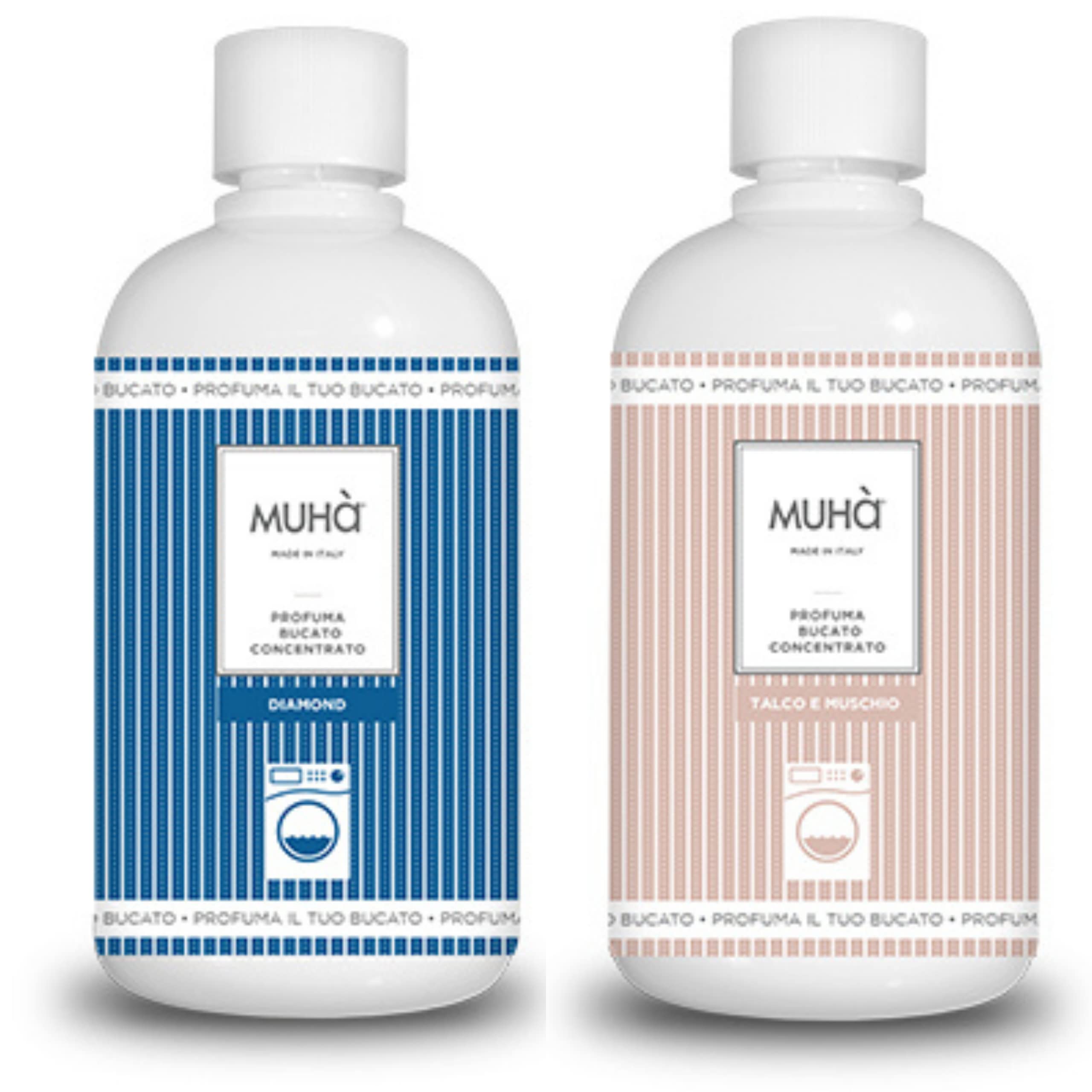 Profuma Bucato 2x400ml Diamond + Talco e Muschio
