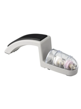 Global MinoSharp SH‑220/GB Shinkansen Sharpener – 2 fasi ceramiche, bordo costante – Global