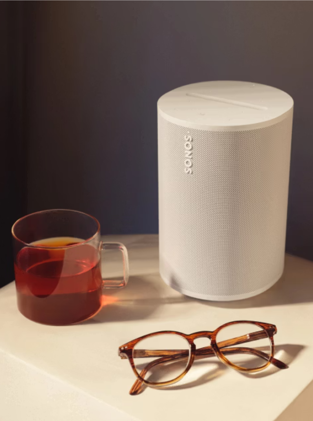 Era 100 White – Speaker Smart Stereo Wi-Fi, Bluetooth & Multiroom | Sonos