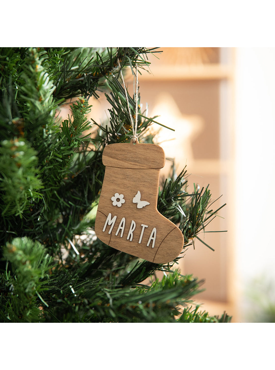 Kit Calza di Natale in legno personalizzabile – Vintiun