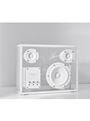 Transparent Speaker White  – Audio Multiroom Trasparente