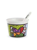 COPPETTA GELATO BRITTO CM.9 C/CUCC. CUORE ML.250
