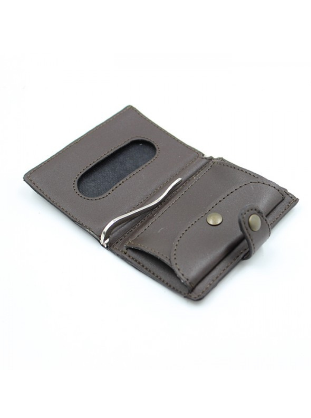 Vegan Brown iClutch + Coins – Portafoglio compatto & stile | Kjøre Project