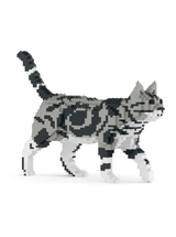 American Shorthair Cat 02S-M01B Building Block Model – Realistic cat Construction Set | Jekca