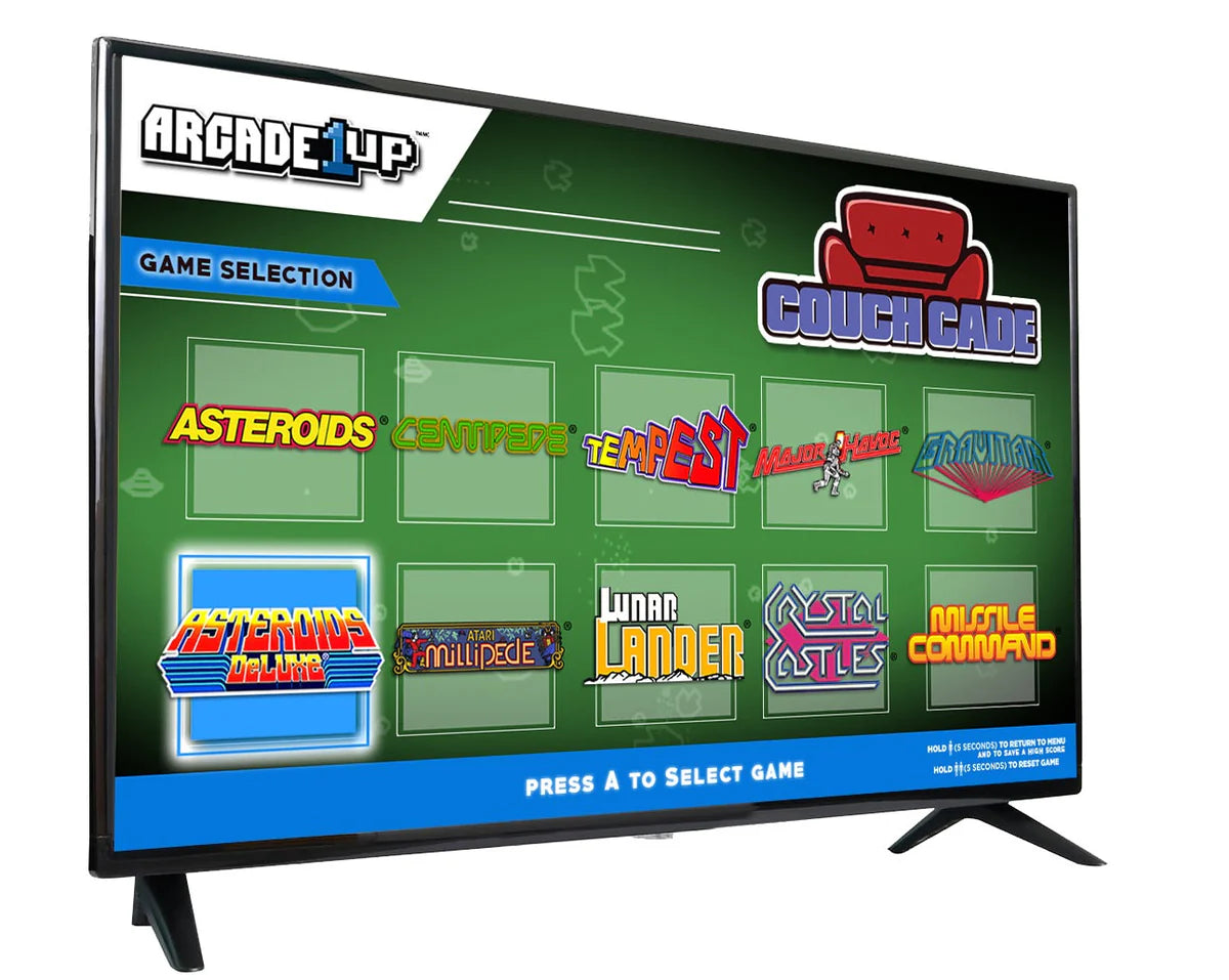 Arcade1Up Atari Couchcade – Console retro 10 giochi – Inverticale