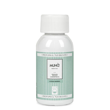 Profuma Bucato Acqua Marina – Agrumi frizzanti con gelsomino e lillà su fondo legnoso di sandalo e cedro per un effetto fresco e gioioso | Muhà