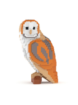 Barn Owl 01S Building Block Model – Realistic Construction Set | Jekca