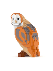 Barn Owl 01S Building Block Model – Realistic Construction Set | Jekca