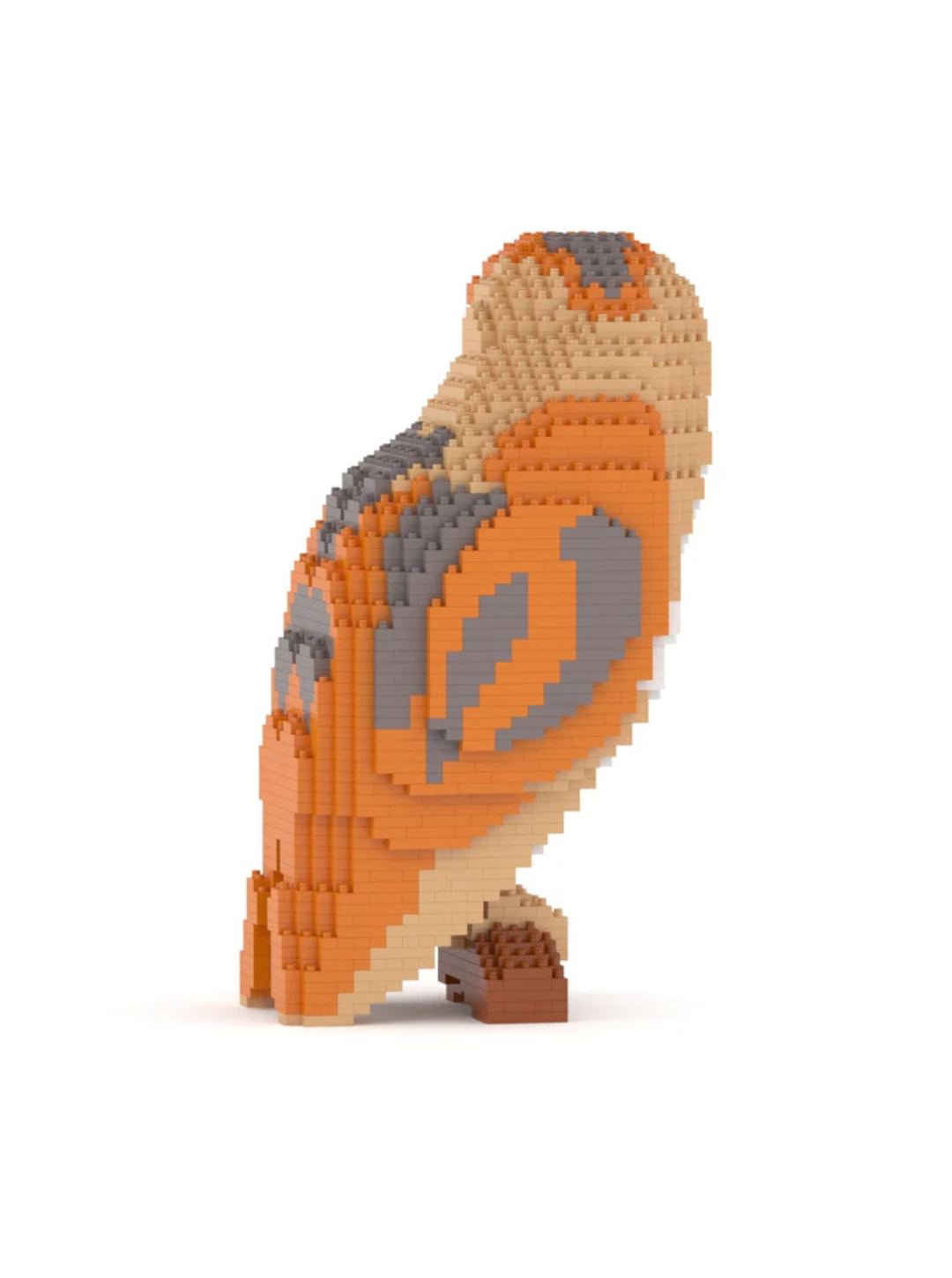 Barn Owl 01S Building Block Model – Realistic Construction Set | Jekca
