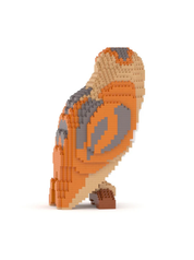Barn Owl 01S Building Block Model – Realistic Construction Set | Jekca