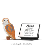 Barn Owl 01S Building Block Model – Realistic Construction Set | Jekca