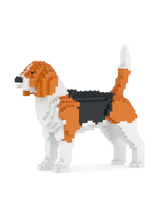 Beagle 01 Building Block Model – Realistic Dog Construction Set | Jekca