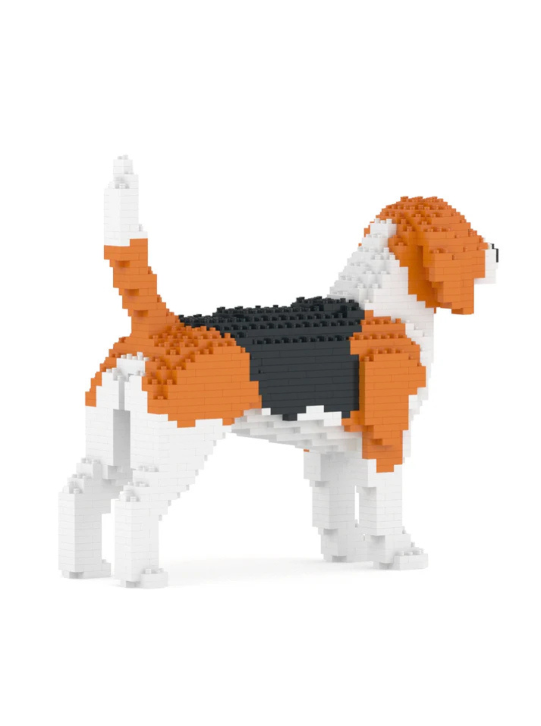 Beagle 01 Building Block Model – Realistic Dog Construction Set | Jekca