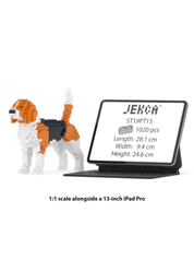 Beagle 01 Building Block Model – Realistic Dog Construction Set | Jekca