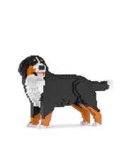 Bernese Mountain Dog 03S Building Block Model – Realistic Dog Construction Set | Jekca
