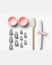 The Essentials Cupcake Tools – Kit Utensili Cupcake Rosa | Printworks