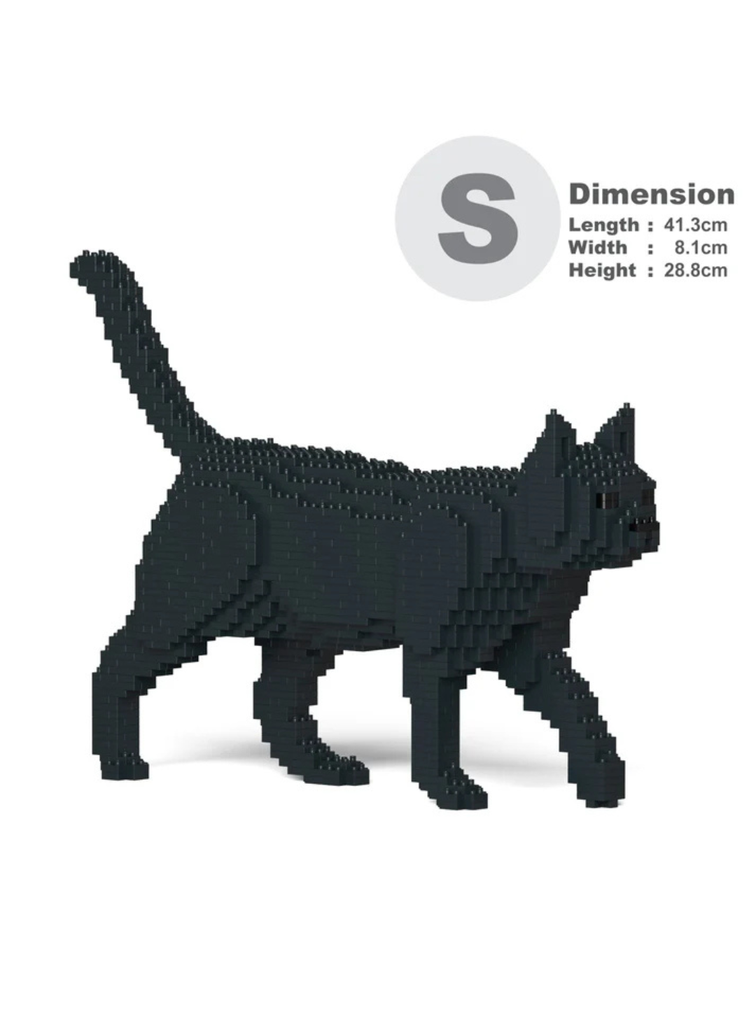 Cat 07S-M02 Building Block Model – Realistic Cat Construction Set | Jekca