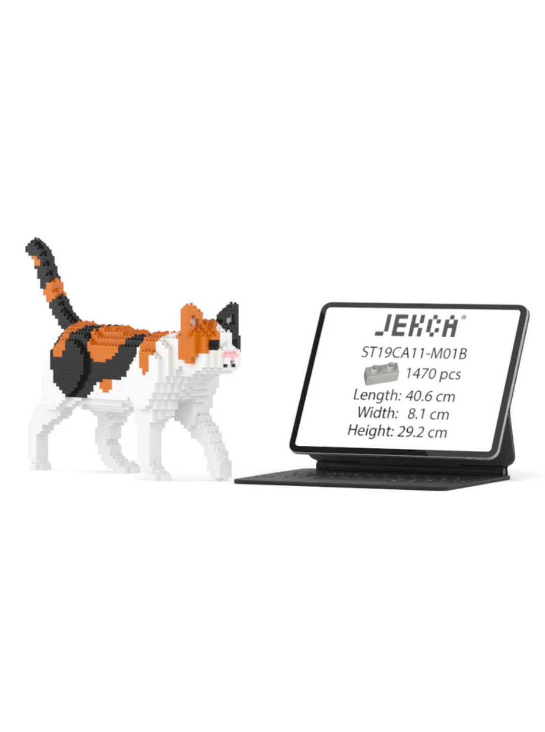 Cat 11S-M01B Building Block Model – Realistic Cat Construction Set | Jekca