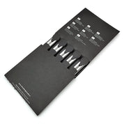 Set 5 Paia di Bacchette Karakusa in Acciaio Inox – Design Giapponese