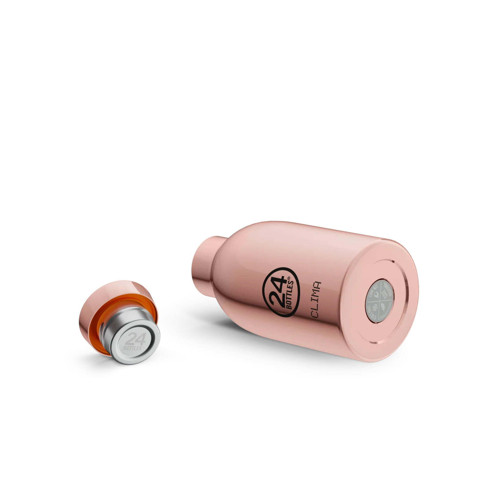 Clima Bottle Rose Gold – Borraccia termica design | 24Bottles