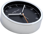 Company Alarm – Sveglia da tavolo silenziosa design moderno Black | NeXtime