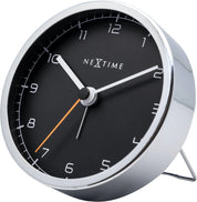 Company Alarm – Sveglia da tavolo silenziosa design moderno Black | NeXtime