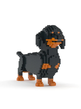 Dachshund 02S-M01 Building Block Model – Realistic Dog Construction Set | Jekca