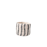 Flower Pot 25 Thin-Stripes – Vaso in lana impermeabile design | Aveva